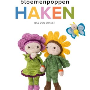 Bloemenpoppen haken Bas den Braver